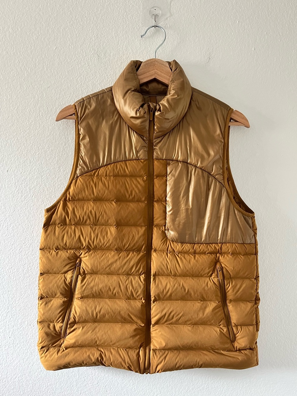 Lululemon Navigation Stretch Down Vest Spiced Bronze Size 6